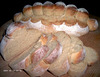 French-Style Bread in vorm van hanekam 2