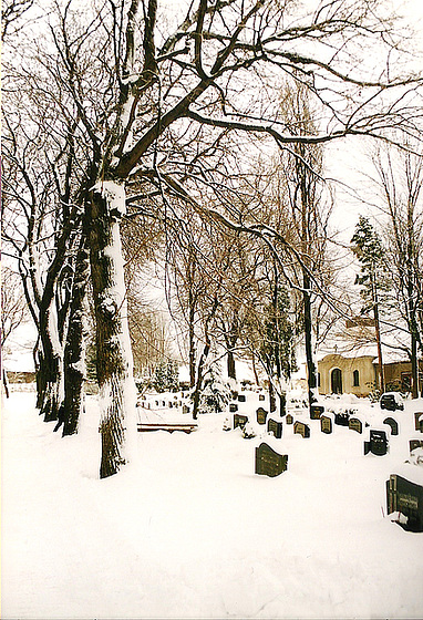 Winterfriedhof