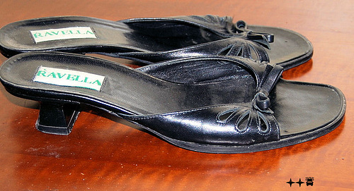 Talons hauts Ravellas à Lilette / Lilette's Ravellas high heels shoes. 4 décembre 2008.