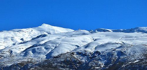 El pico del Veleta. Sierra Nevada