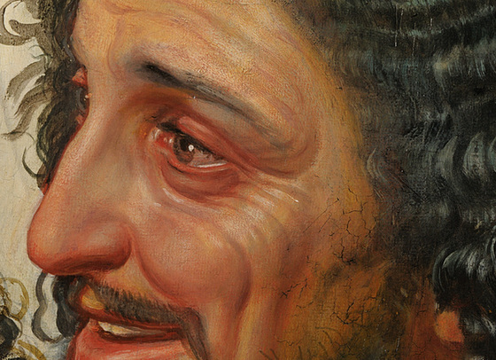 Detail from "The Apparition of Christ to the People" by Aleksandr Andreyevich Ivanov at The Tretyakov Gallery