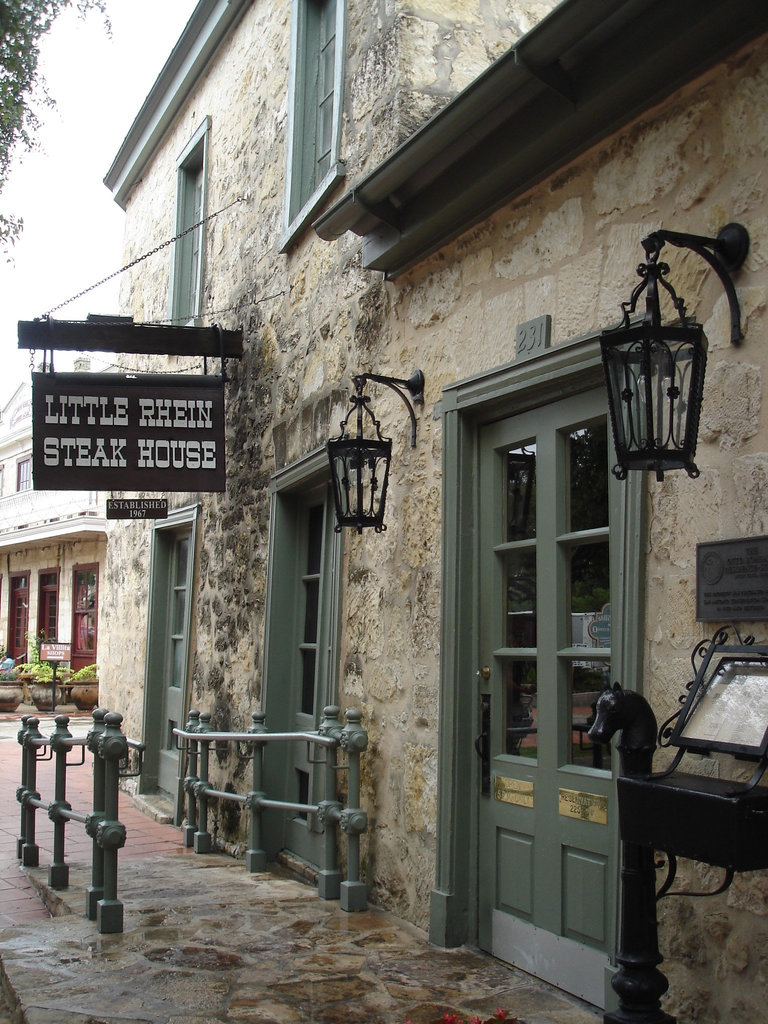Little Rhein Steak house / San Antonio, Texas. USA - 2 juillet 2010.