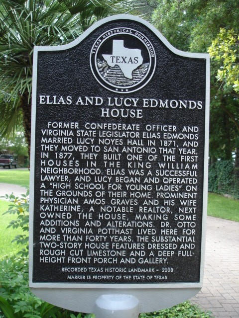 La maison Ellas and Lucy Edmonds house. / San Antonio, Texas. USA  / 29 juin 2010
