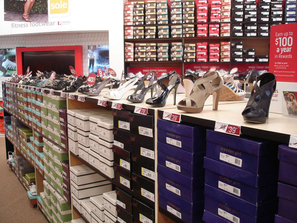 famous shoes store