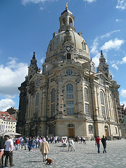 Dresden Frauenkirche - Sonntag 28.08.2011