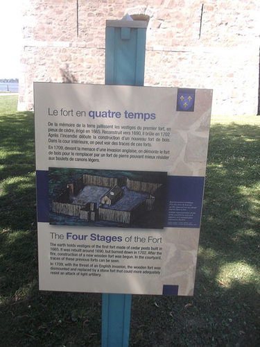 Le fort en quatre temps....../ The four stages of the fort.....