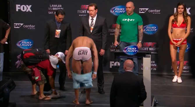 UFC Legalize Gay