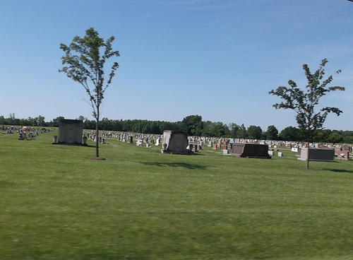 Inclinaison funéraire / Funerary tilt - Photo originale