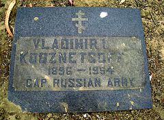 Greenlawn Cemetery - Nonendowment Care Section - Vladimir I Kooznetsoff (1250)