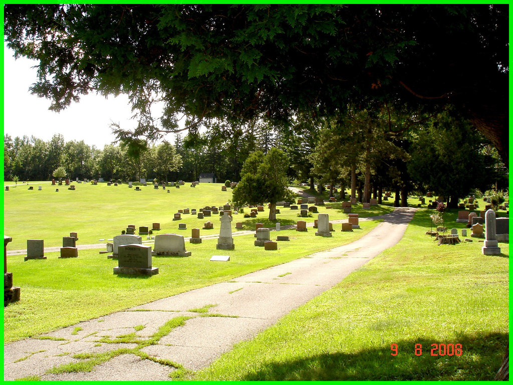 Cimetière / Cemetery - Knowlton. Québec - Canada- 9 août 2008.